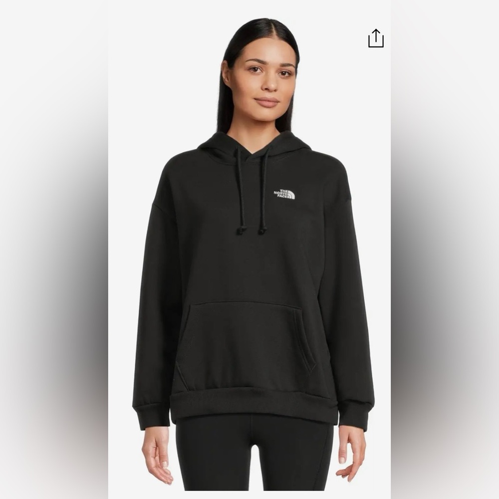 The North Face Evolution Simple Doom Hoodie Black Extra Long Oversized Size S